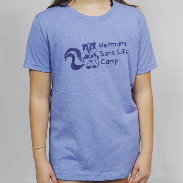 Youth Eat Sleep Camp Tee