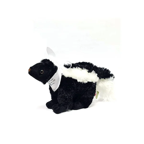 Hermann Plush Black & White Skunk